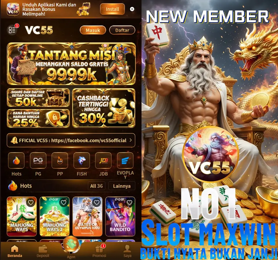 VC55 Masuk - VC55 Resmi